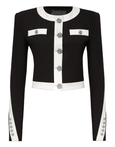Cady Black and White Jacket 7676516630588