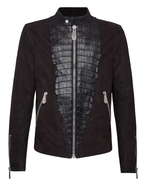 Leather Moto Jacket Luxury 7676516696124