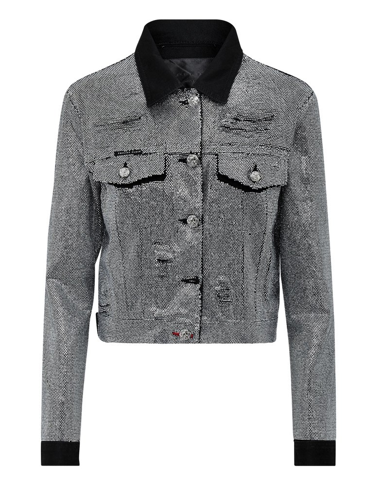 Denim Jacket Crystal 7676518268988