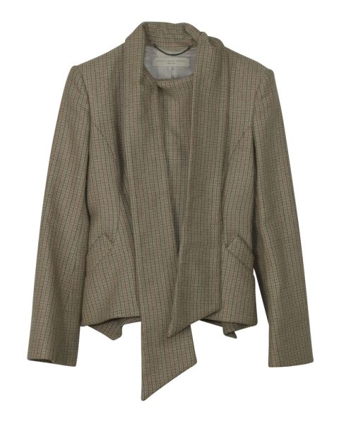 Stella McCartney Fencing Jacket in Beige Cotton 7766504833084
