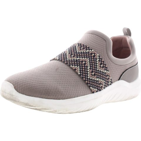 Clarks Nova Way Embellished Banded Slip On Sneakers