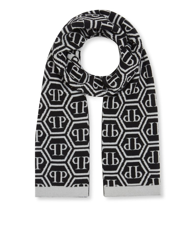 Woolen Long Scarf 180X30 Monogram 7676519448636