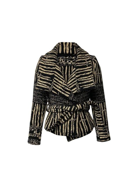 Iro Aska Embroidered Jacket in Multicolor Cotton 7766503718972