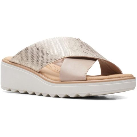 Jillian Gem Cushioned Footbed Open Toe Wedge Sandals
