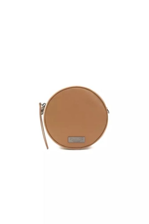 Pompei Donatella Elegant Small Oval Leather Crossbody Women’s Bag