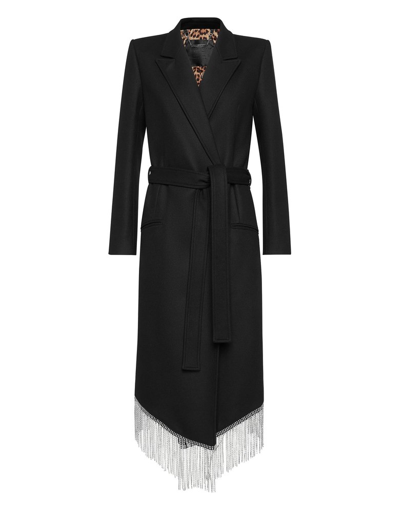 Nara Full Color Crystal Classic Coat Fringe 7676523184188