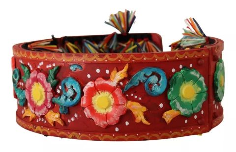 Dolce & Gabbana multi Floral Wide Waist Carretto Women’s Belt 7676545466428