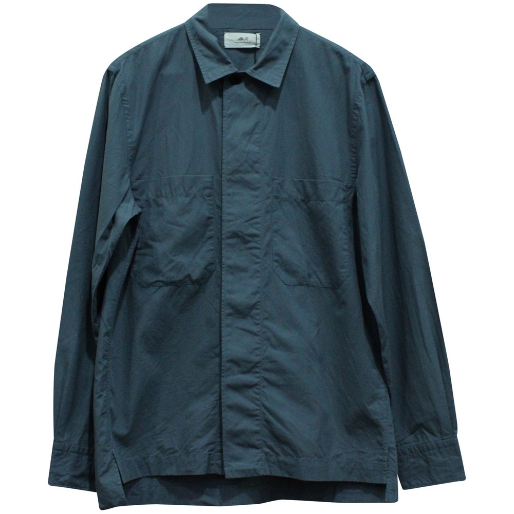 Mr. P Work Jacket in Blue Cotton 7766512664636