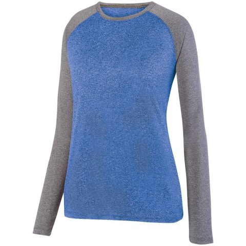 Augusta Women’s Kinergy Two Color Long Sleeve Raglan Tee
