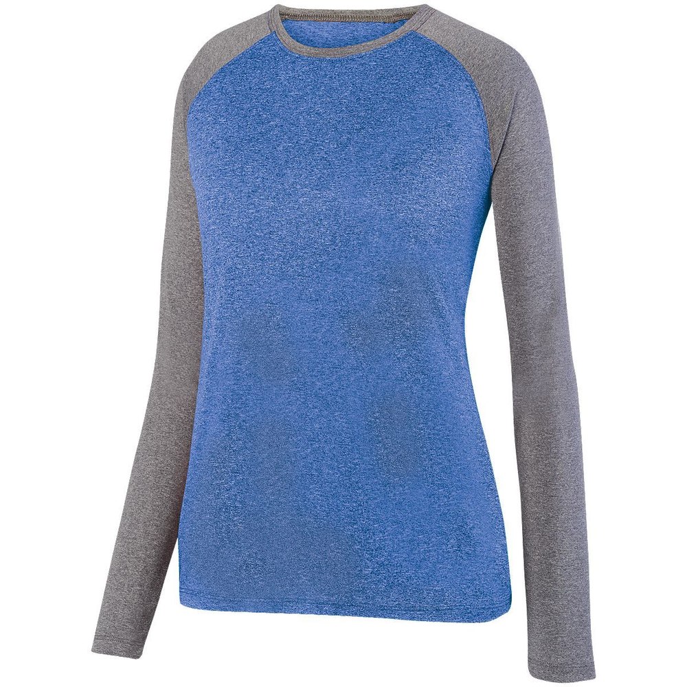 Augusta Women’s Kinergy Two Color Long Sleeve Raglan Tee