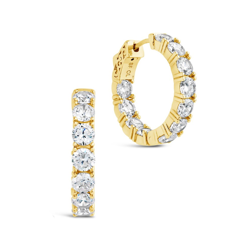 Valerie CZ Celebration Hoop Earrings