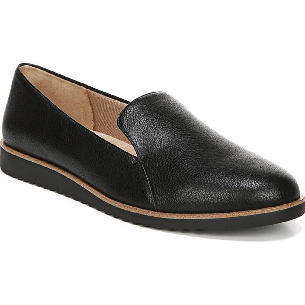 Zendaya Faux Leather Slip On Loafers