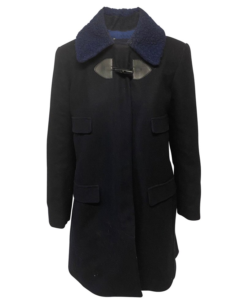 See by Chloe Winter Coat in Navy Blue Polyester 7766518923324