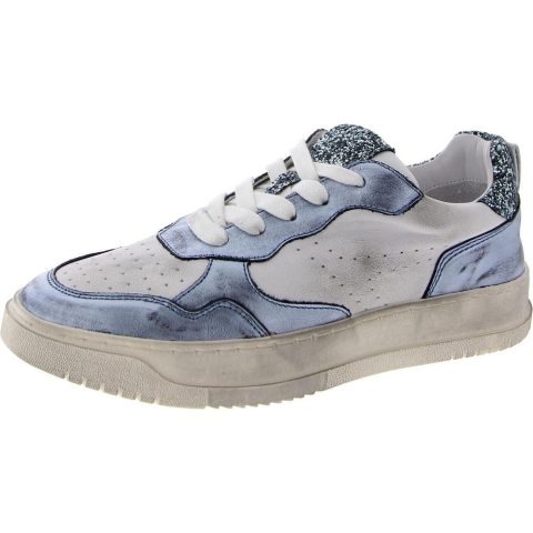 Medal Leather Glitter Casual And Fashion Sneakers