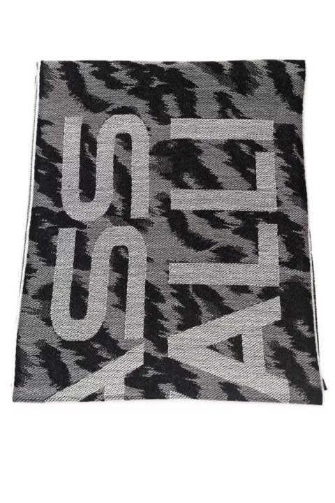 Cavalli Class Exquisite Animalier Fantasy Logo Men’s Scarf