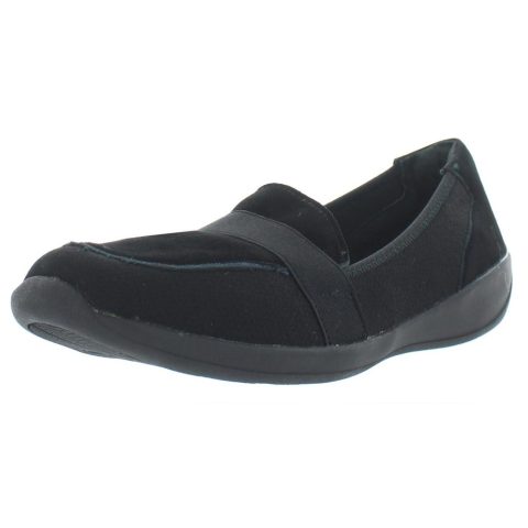 Jackie Faux Suede Padded Flats