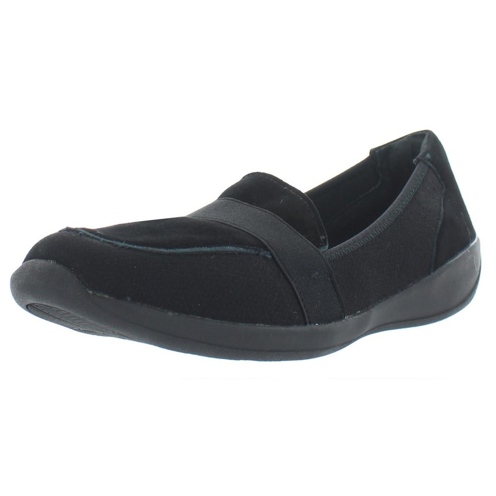 Jackie Faux Suede Padded Flats