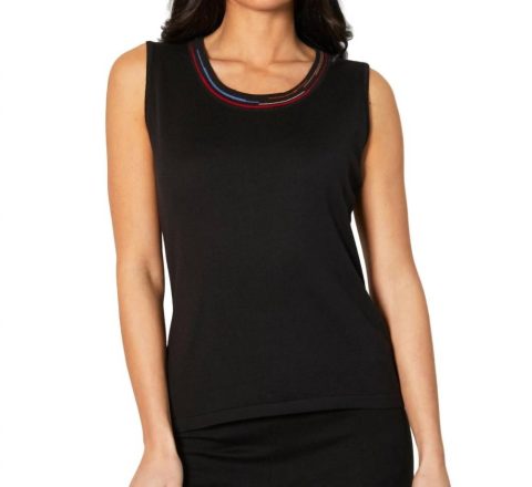 Tank In Black/multi