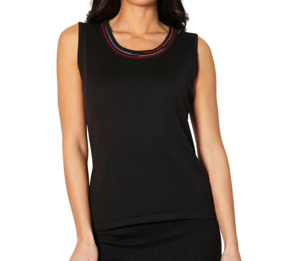 Tank In Black/multi