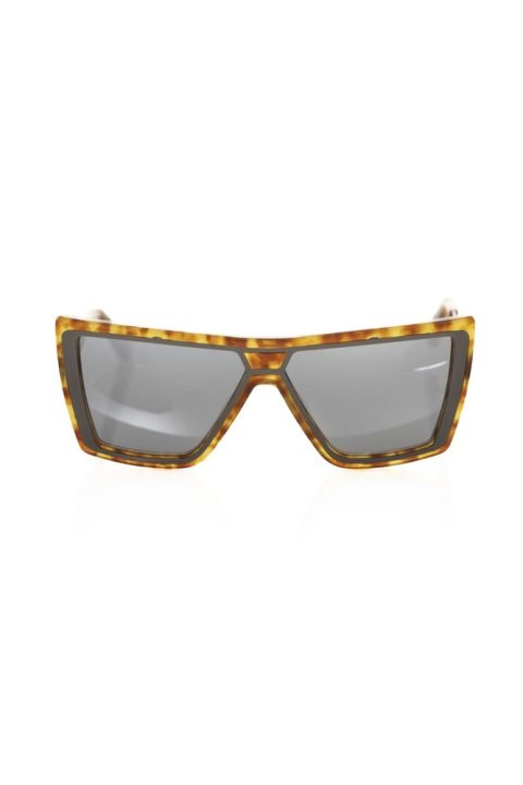 Frankie Morello Chic Turtle Pattern Square Women’s Sunglasses