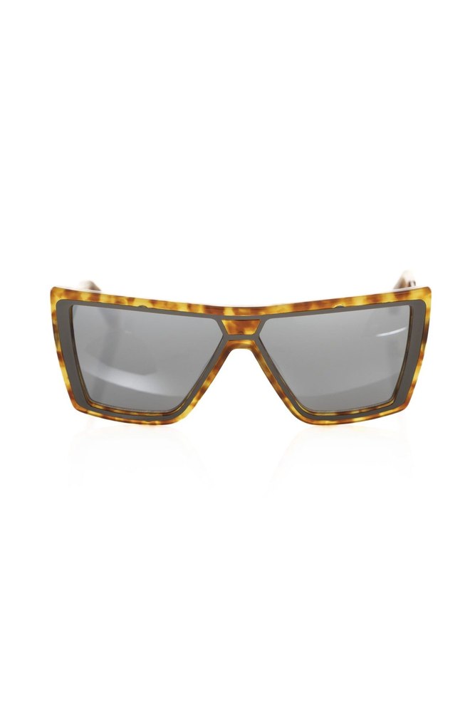 Frankie Morello Chic Turtle Pattern Square Women’s Sunglasses