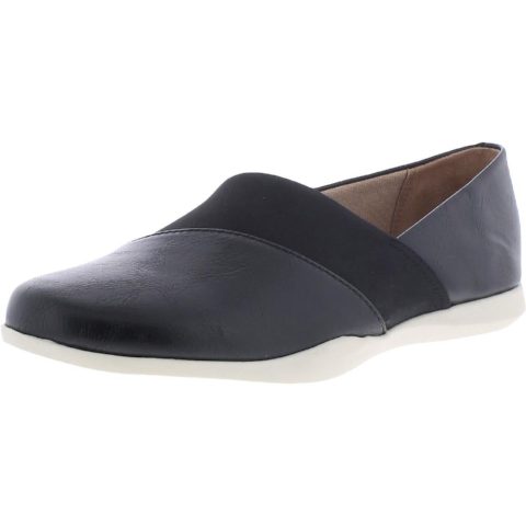 Lucy Faux Leather Slip On Loafers