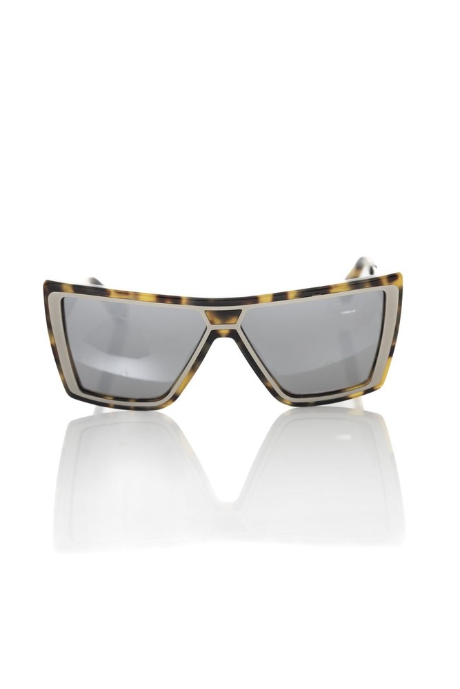 Frankie Morello Chic Turtle Pattern Square Women’s Sunglasses 7330017345596