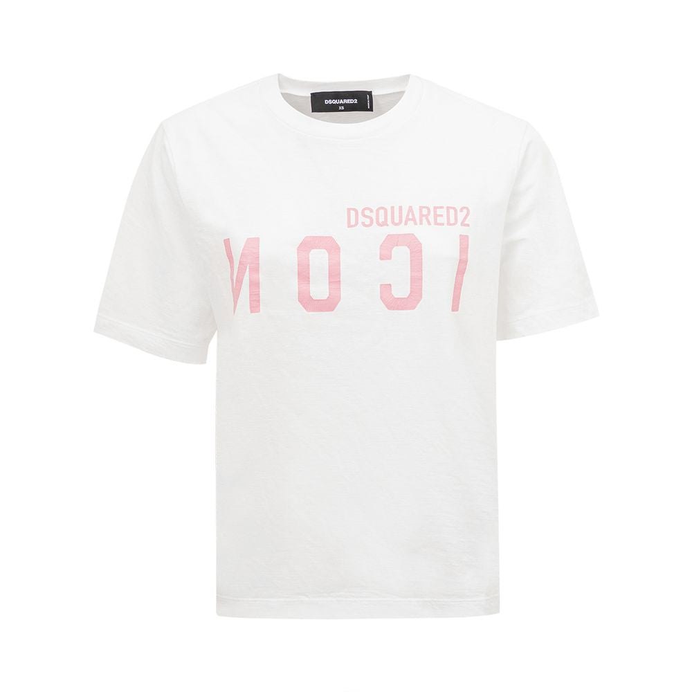 Dsqua² Elegant Cotton Tee for Stylish Women’s Women 7766539206716