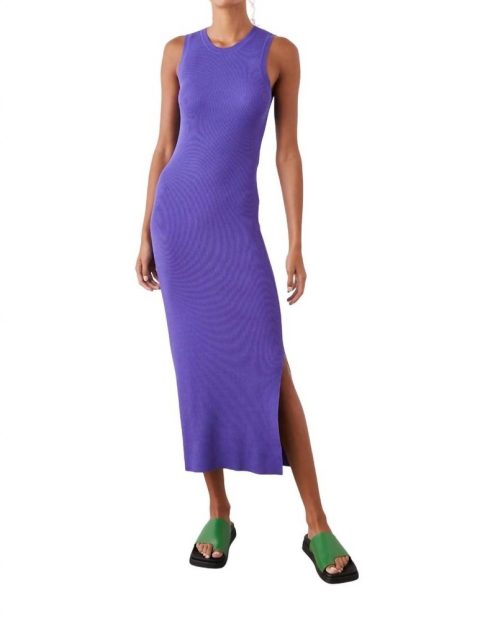 Syd Midi Dress In Purple 7676614737980