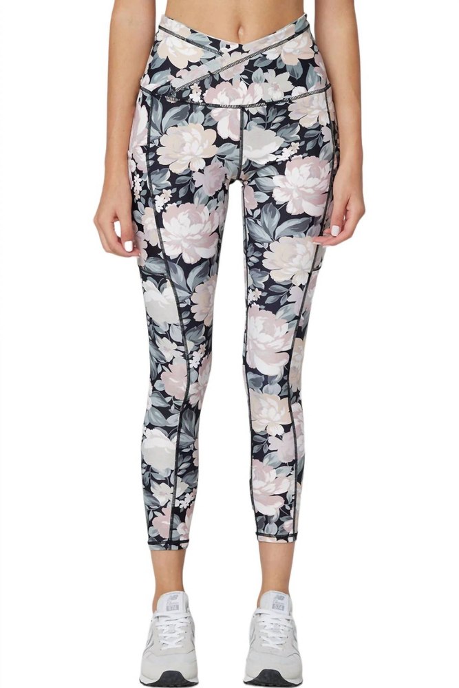 Vintage Petal Legging In Black 7676631777340
