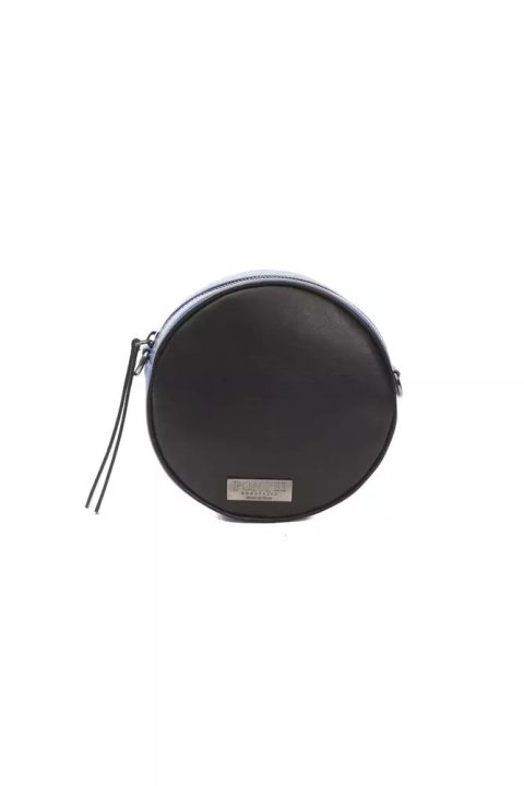 Pompei Donatella Chic Leather Oval Crossbody Women’s Bag