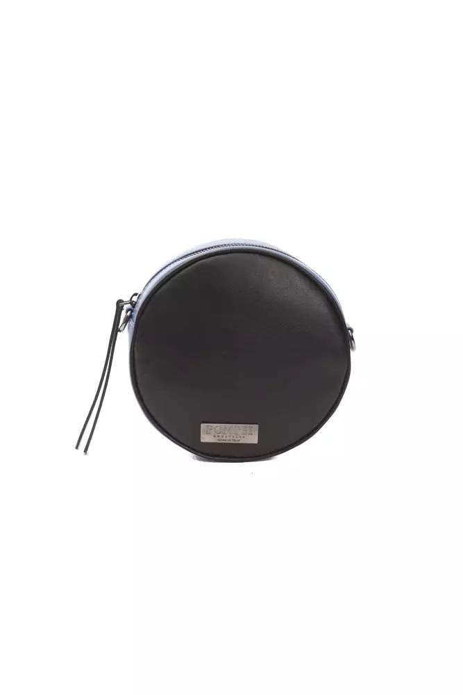 Pompei Donatella Chic Leather Oval Crossbody Women’s Bag