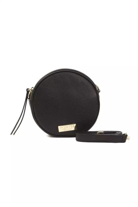 Pompei Donatella Small Oval Leather Crossbody Women’s Elegance