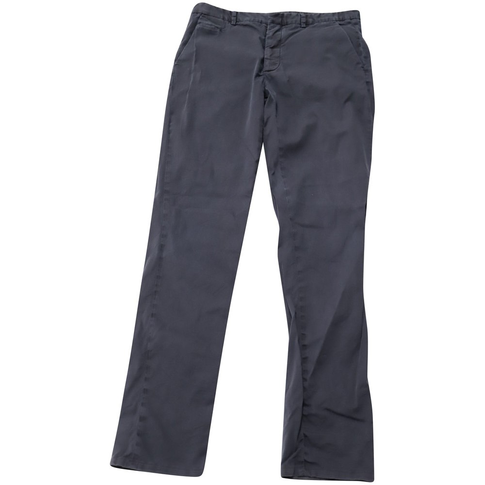 Maison Martin Margiela Chino Pants in Navy Blue Cotton 7766544875580