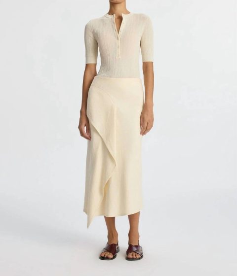 Lia Skirt In Beige 7676651667516