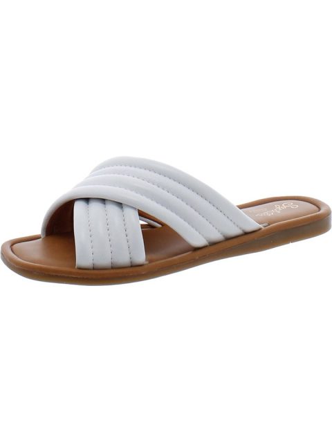 Word For Word Womens Slip On Pool Slide Sandals 7676659269692