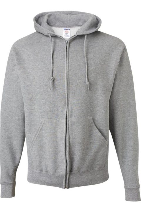 JERZEES Super Sweats NuBlend Full-Zip Hooded Sweatshirt 7827828965436