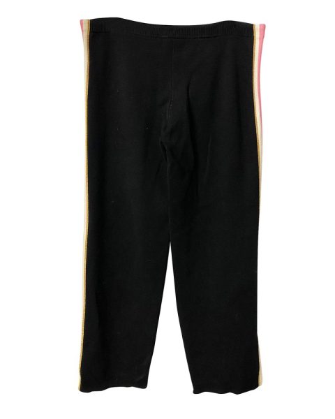 Bella Freud Wool Pants in Black Cotton 7766560669756