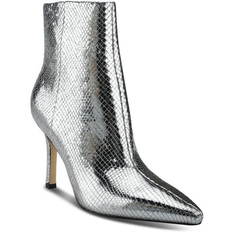 KENDRY2 Leather Zipper Ankle Boots