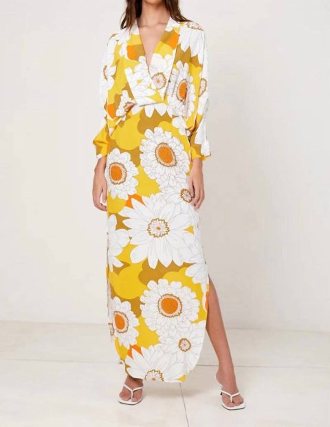 Plunge Dress In Venice