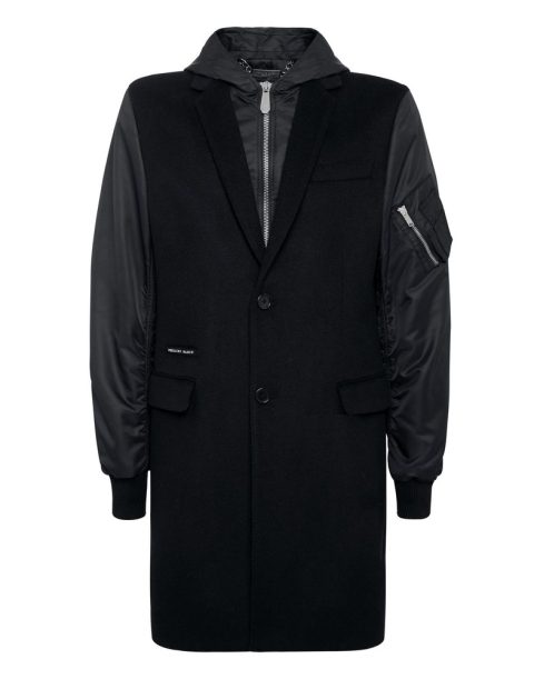 Long Hoodie Coat 7676701573180