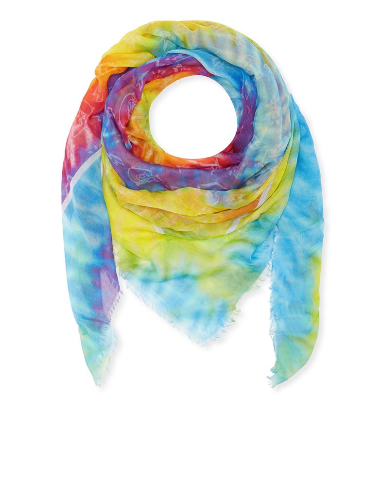 Shawl 140×140 Tie dye 7676717858876
