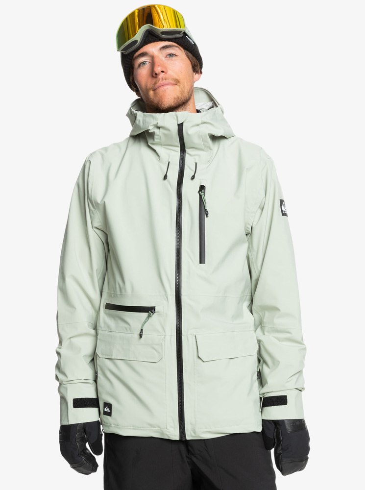 Quiksilver Quest Stretch 20K Snow Jacket – Men’s