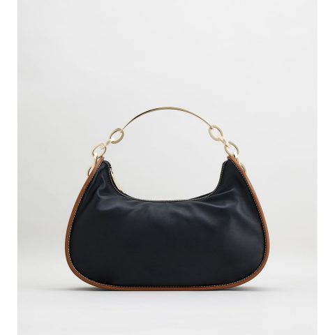 Hobo Bag in Leather Small