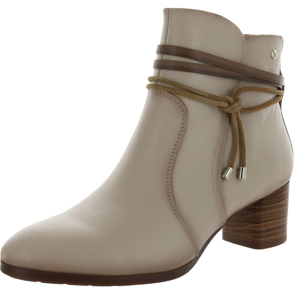 Calafat W1Z Leather Heels Booties