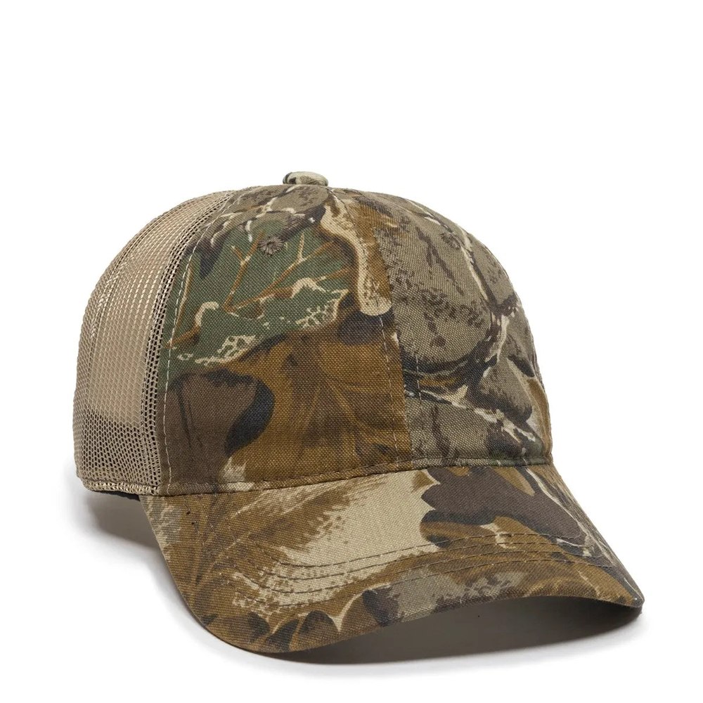 Outdoor Cap 430PC Camo Unstructured Trucker Hat