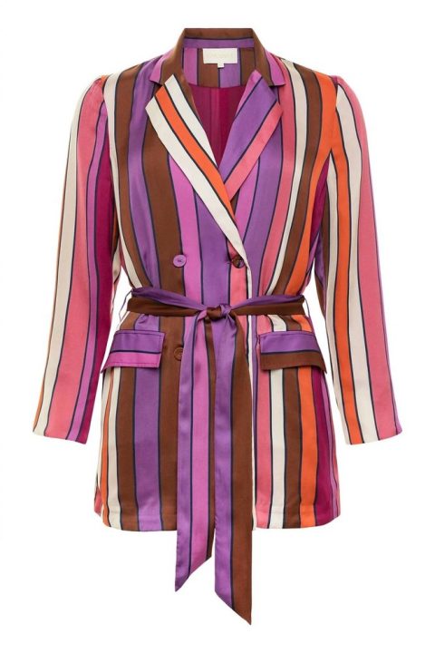 Women’s Terra Blazer In Stripes 7766610968636