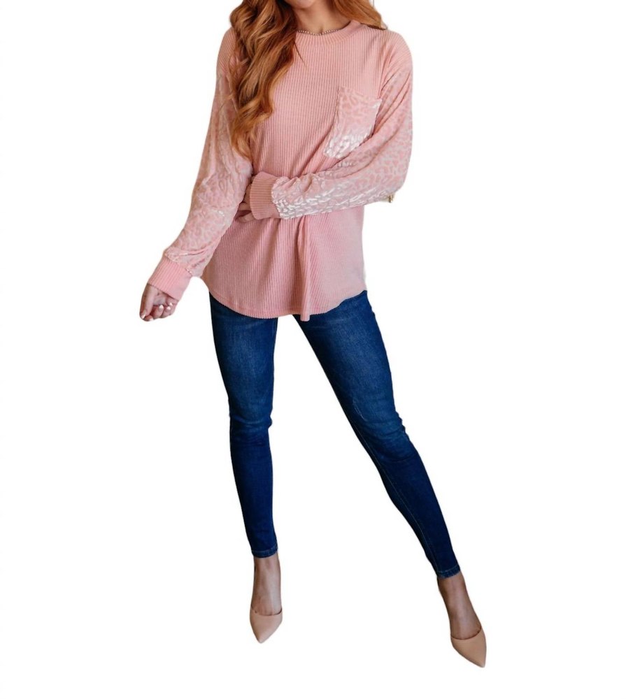 Embellished Excellence Top In Pink 7766613950524