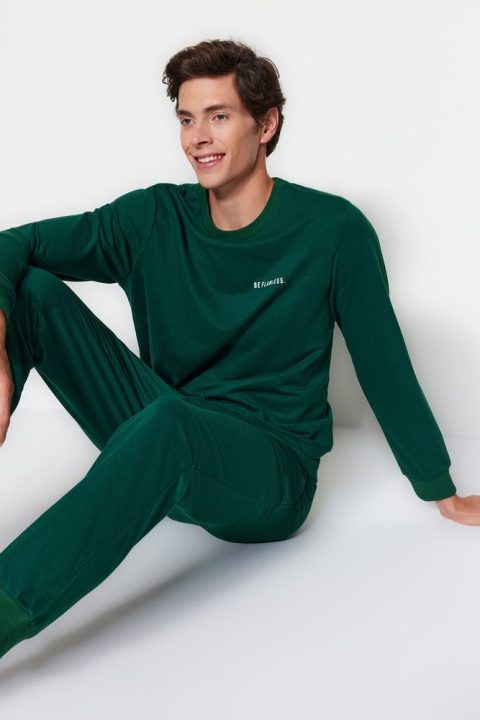 Trendyol Men’s Homewear Regular Pajamas Set