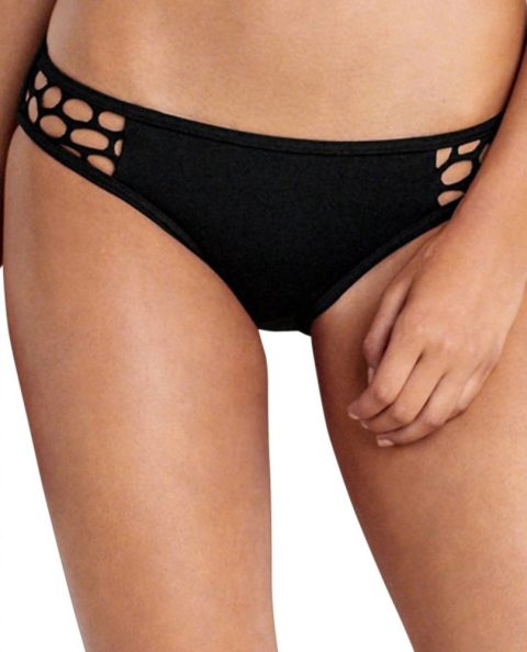 Hipster Bikini Bottom In Sea Black 7676773531708